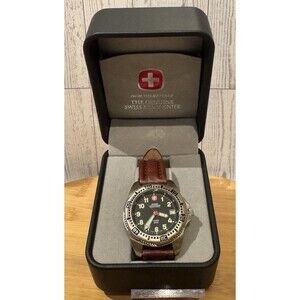 Wenger Swiss Army Military 39mm Unisex 100M Lumi Date Dial Watch 095.0489